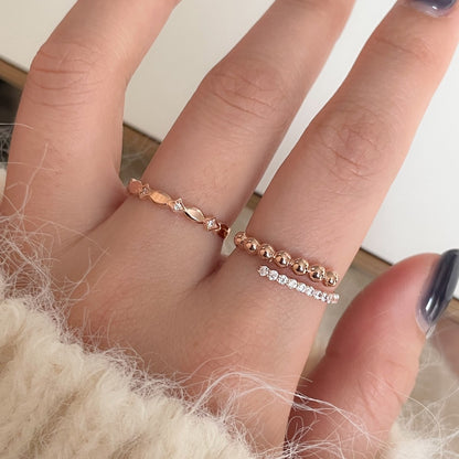 Bead Open Ring