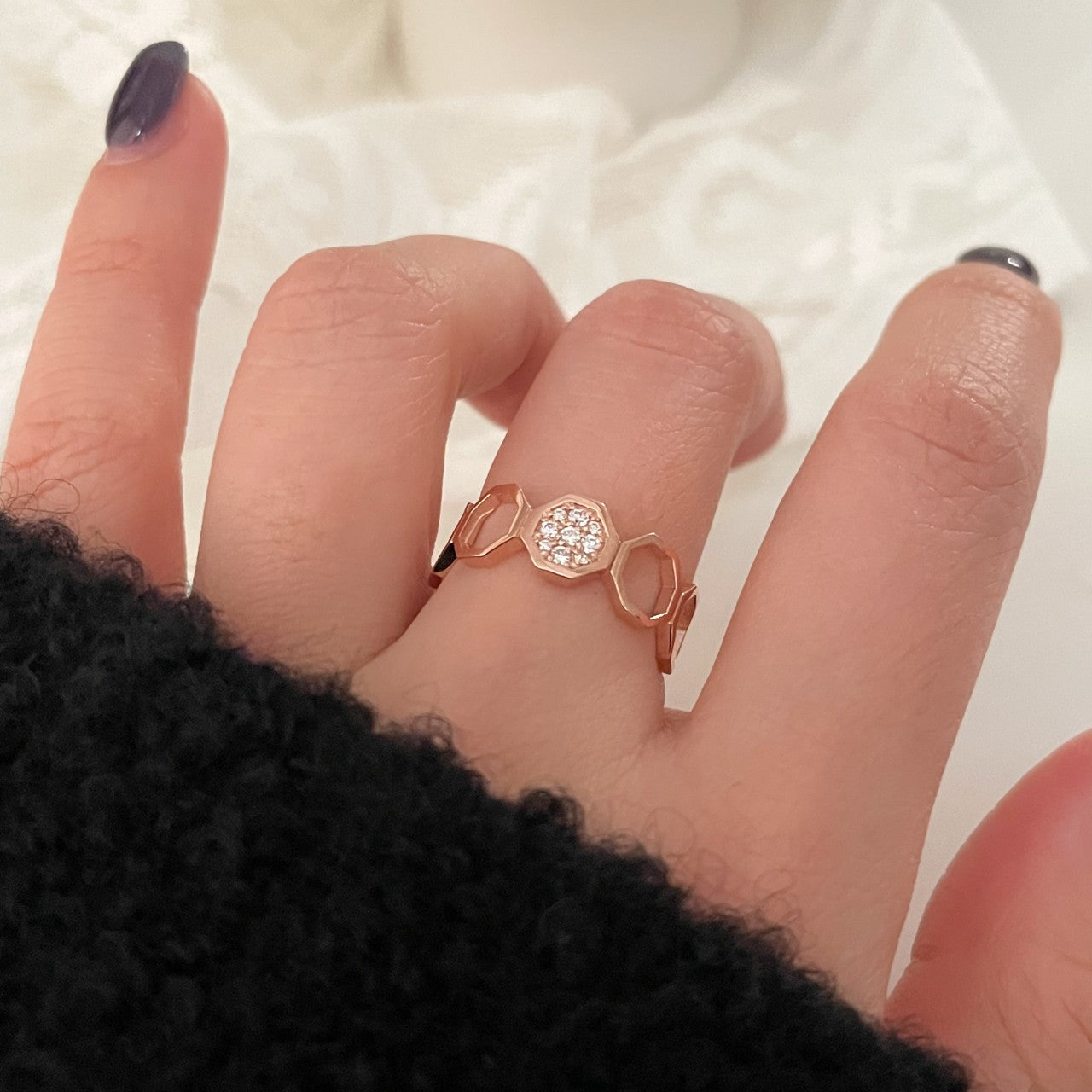 Octagon Ring