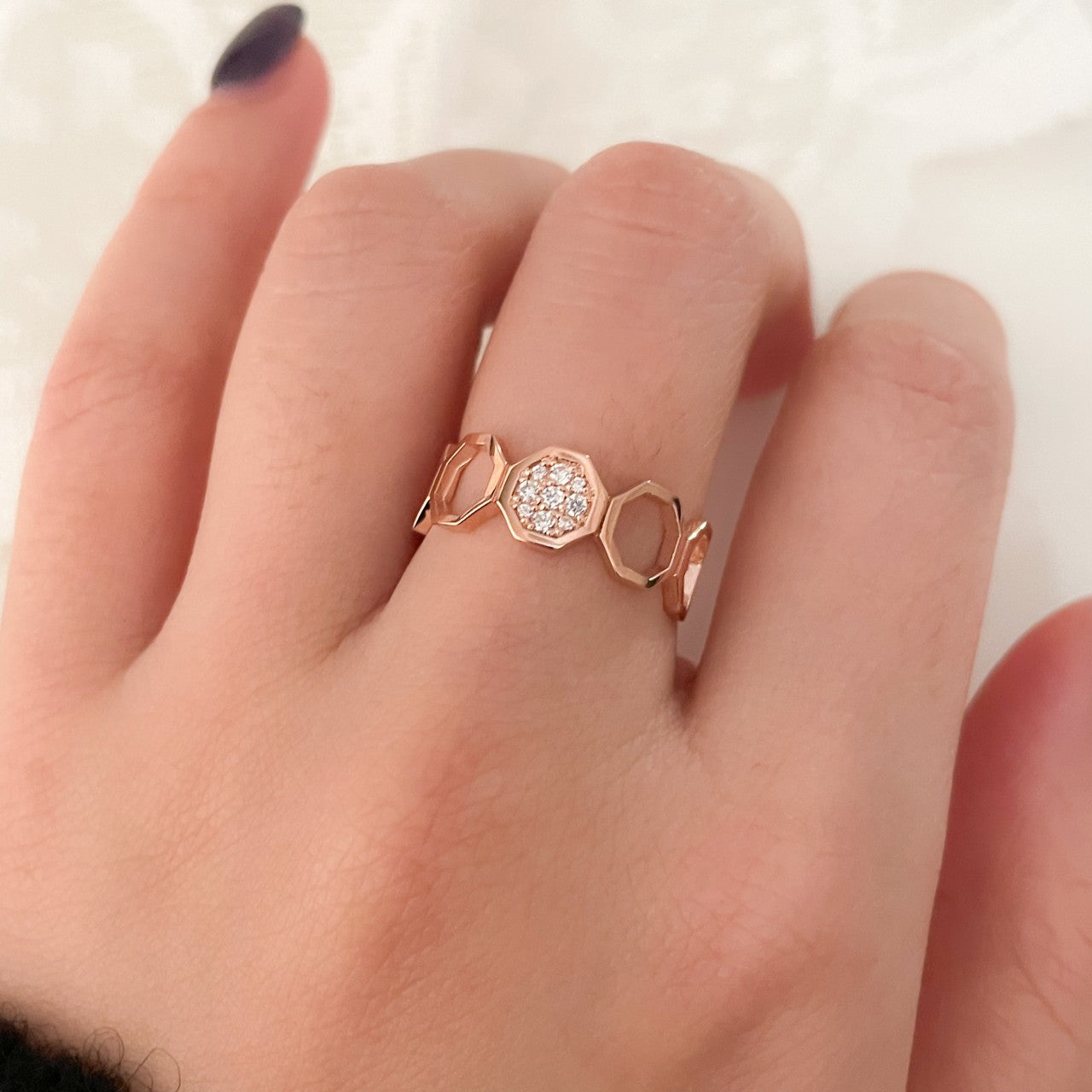 Octagon Ring