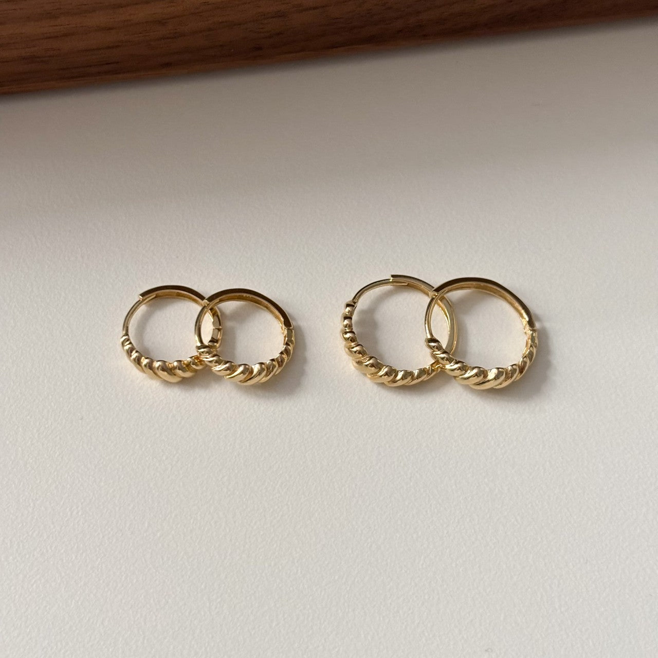 Croissant Hoop Earrings