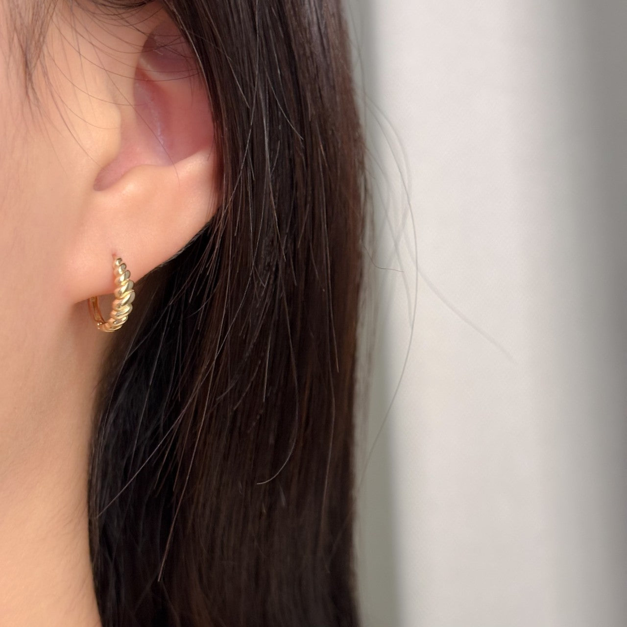 Croissant Hoop Earrings