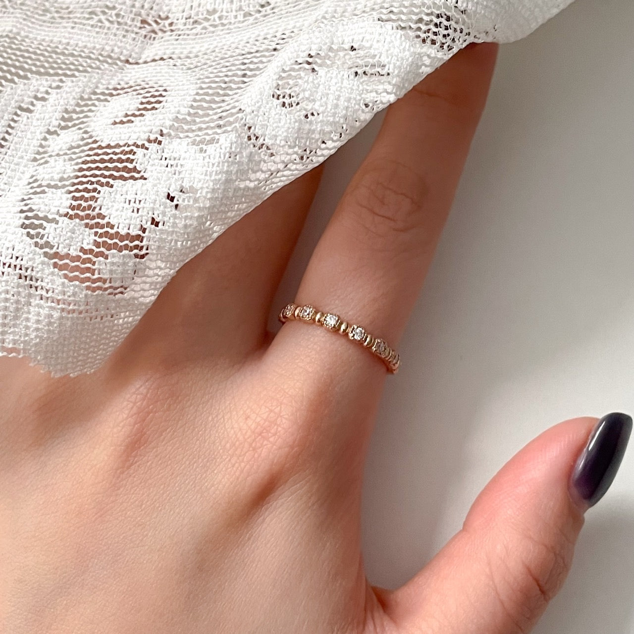 Half Eternity Band Ring