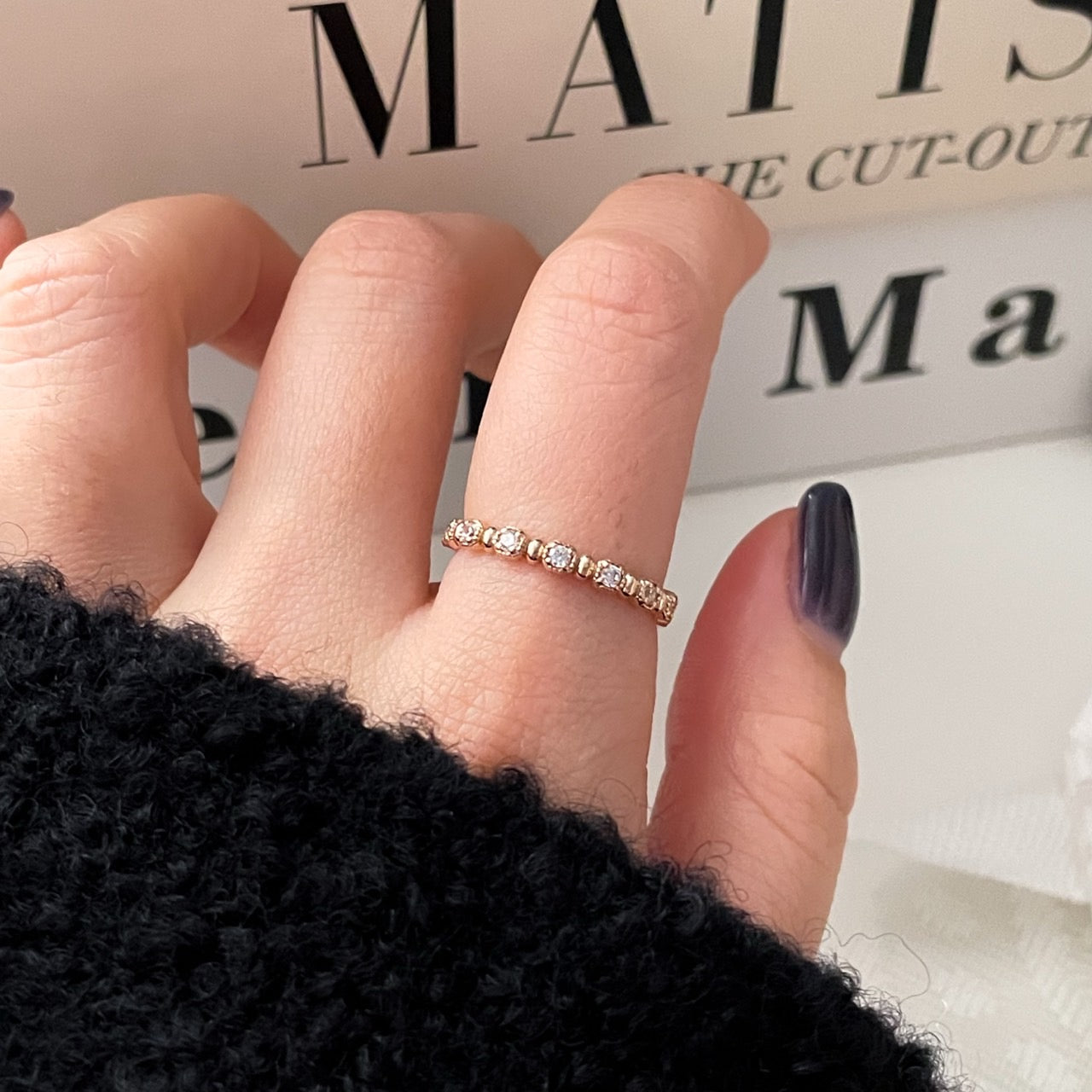 Half Eternity Band Ring