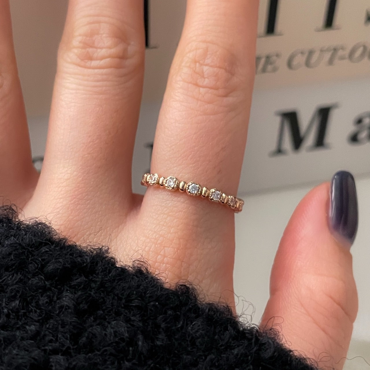 Half Eternity Band Ring