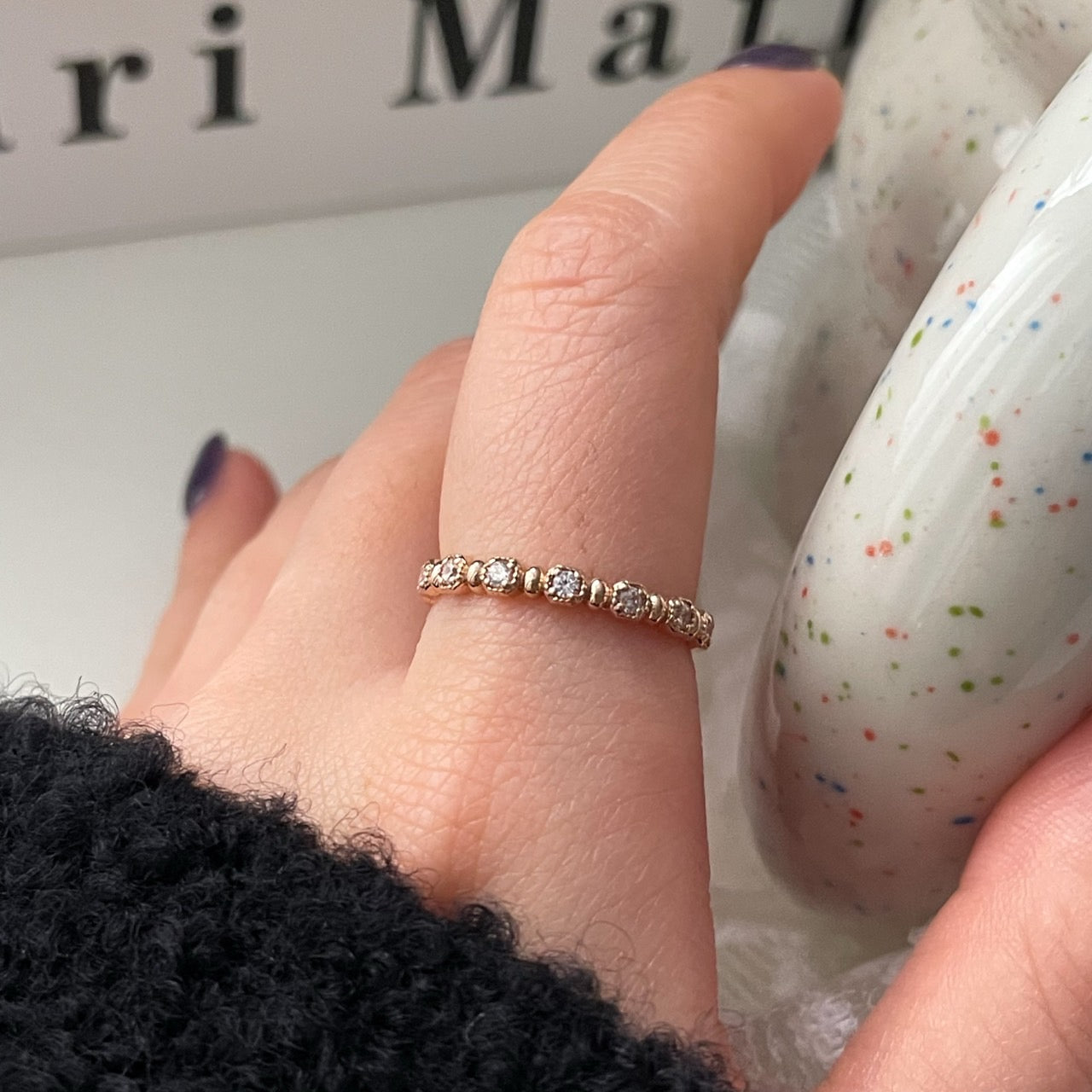 Half Eternity Band Ring