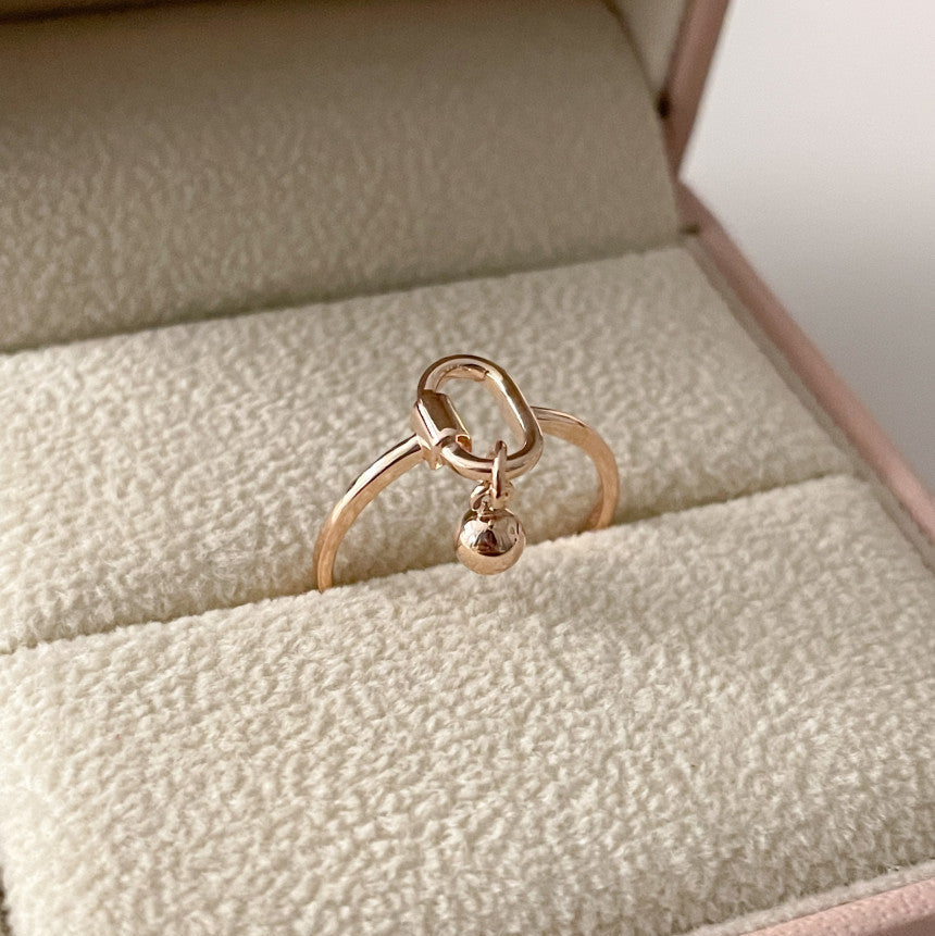 Ball Charm Ring