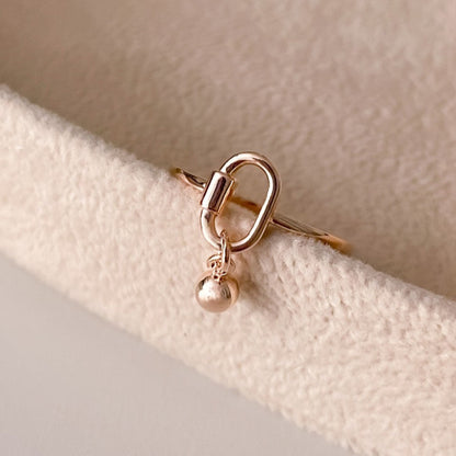 Ball Charm Ring