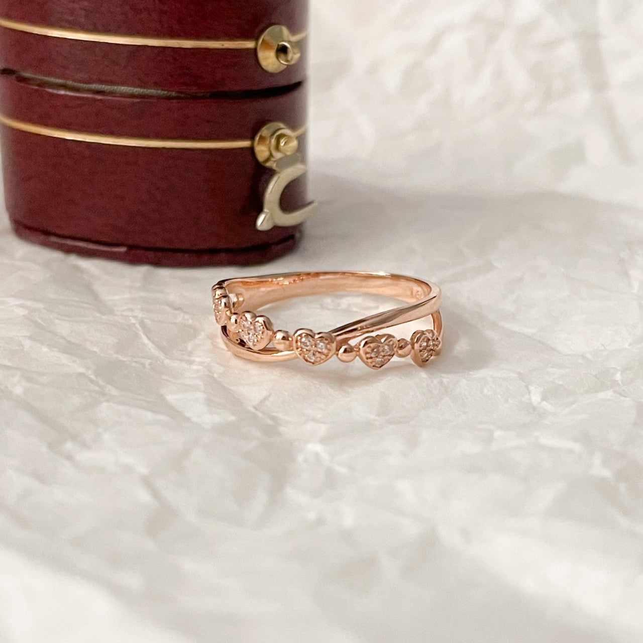 Heart Link Ring