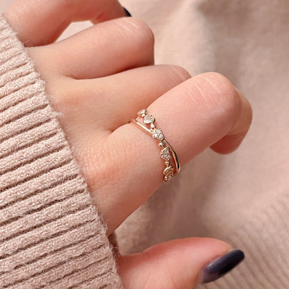 Heart Link Ring