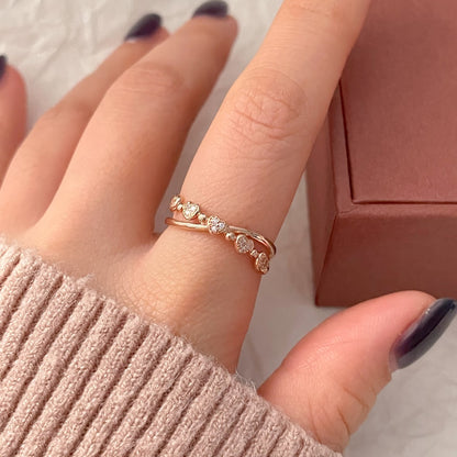 Heart Link Ring