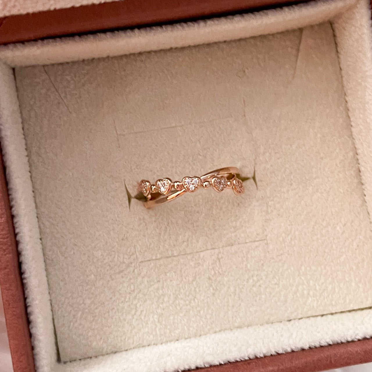 Heart Link Ring