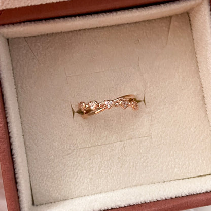Heart Link Ring