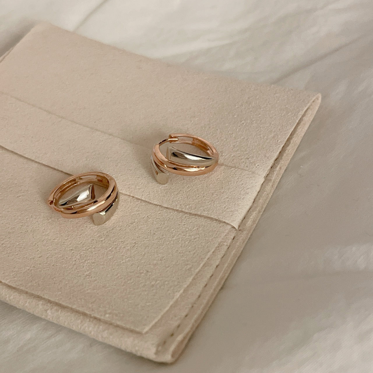 Two Tone Earrings
