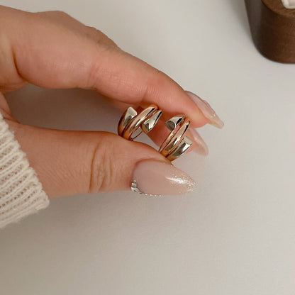 Two Tone Earrings