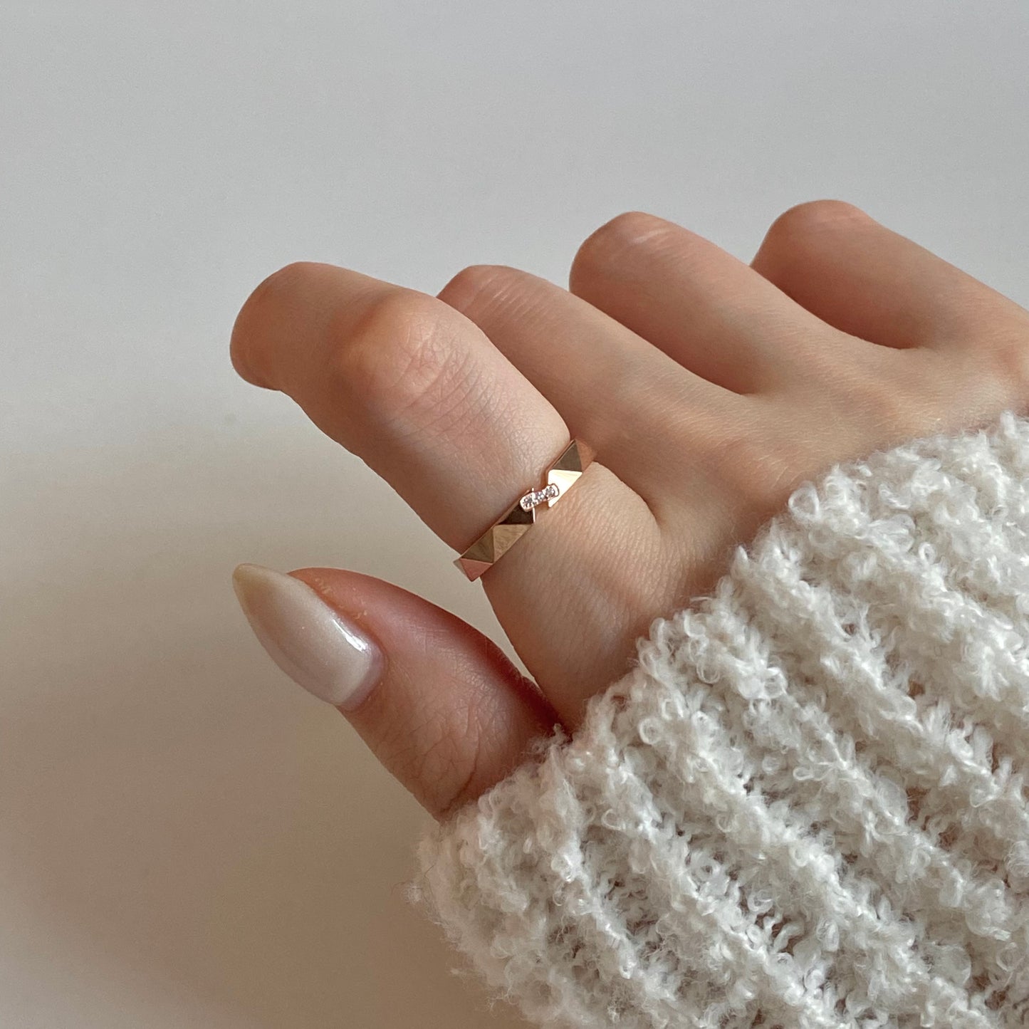 Triangle Band Ring