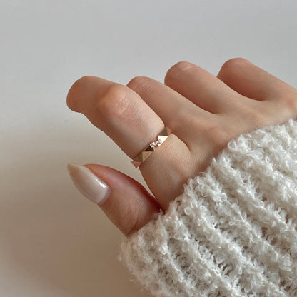 Triangle Band Ring