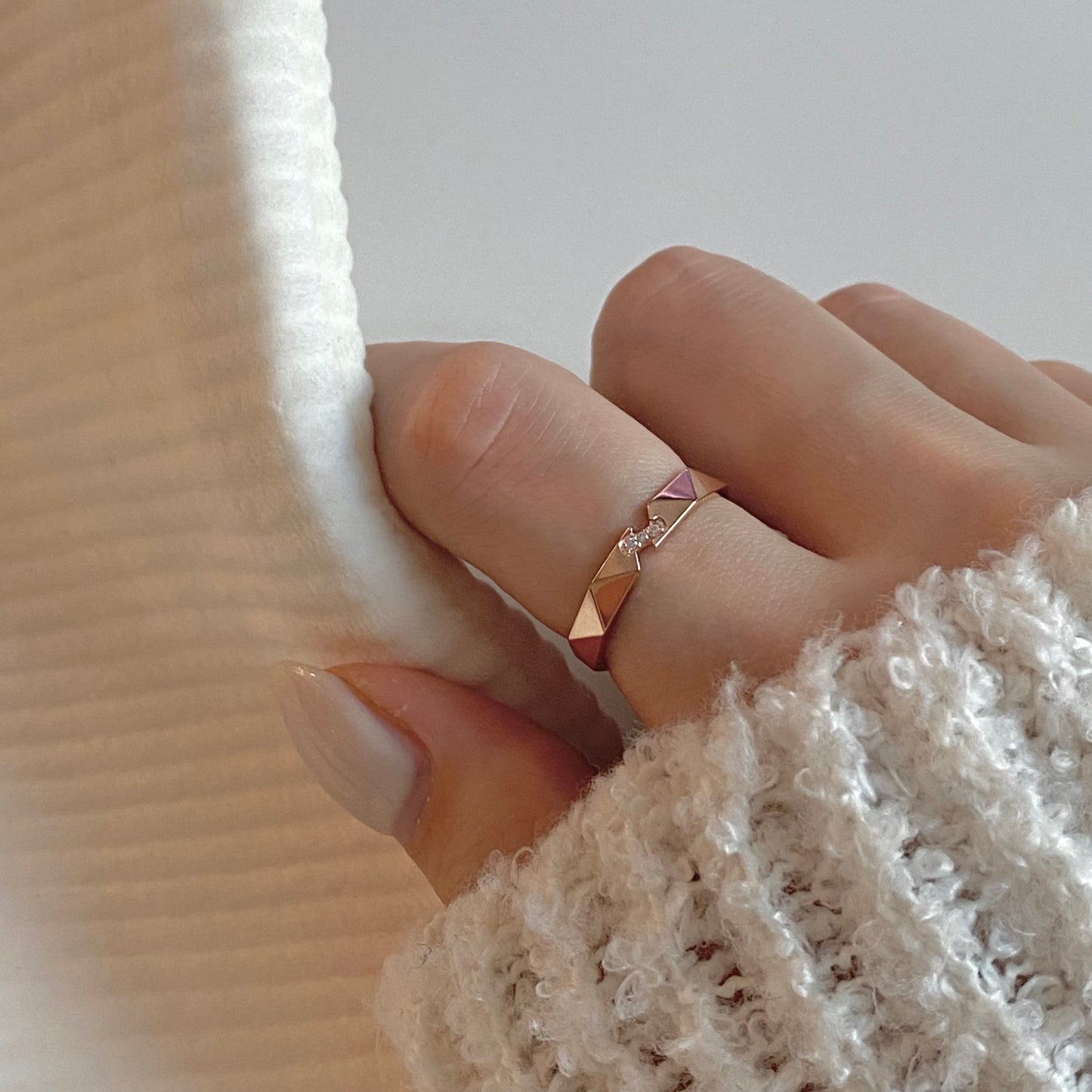 Triangle Band Ring