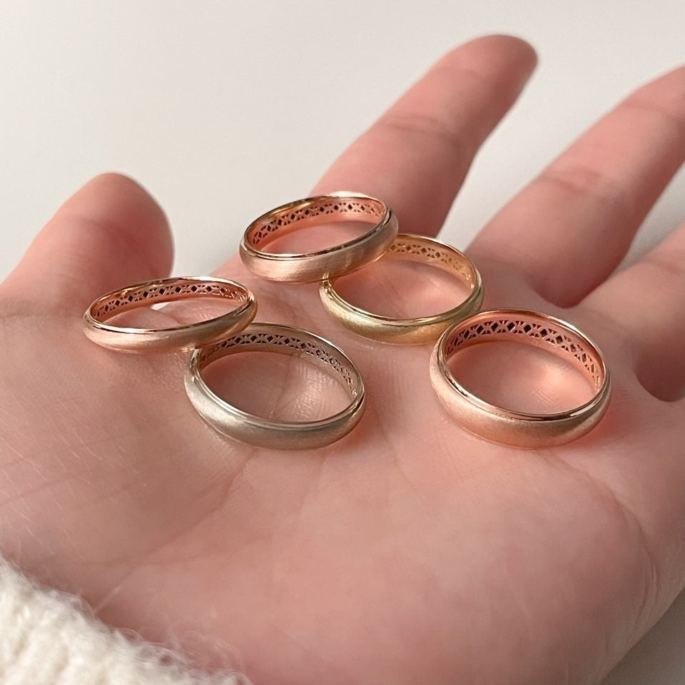 Brushed Satin Finished Band