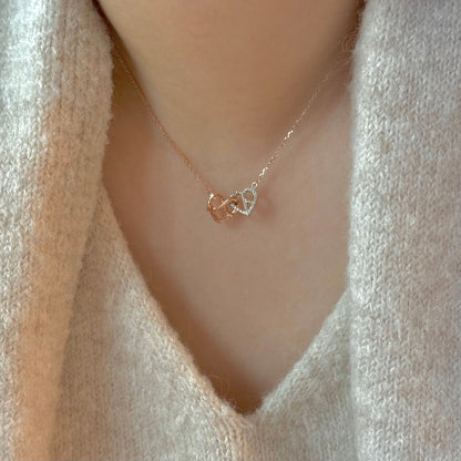 Heart Pretzel Necklace