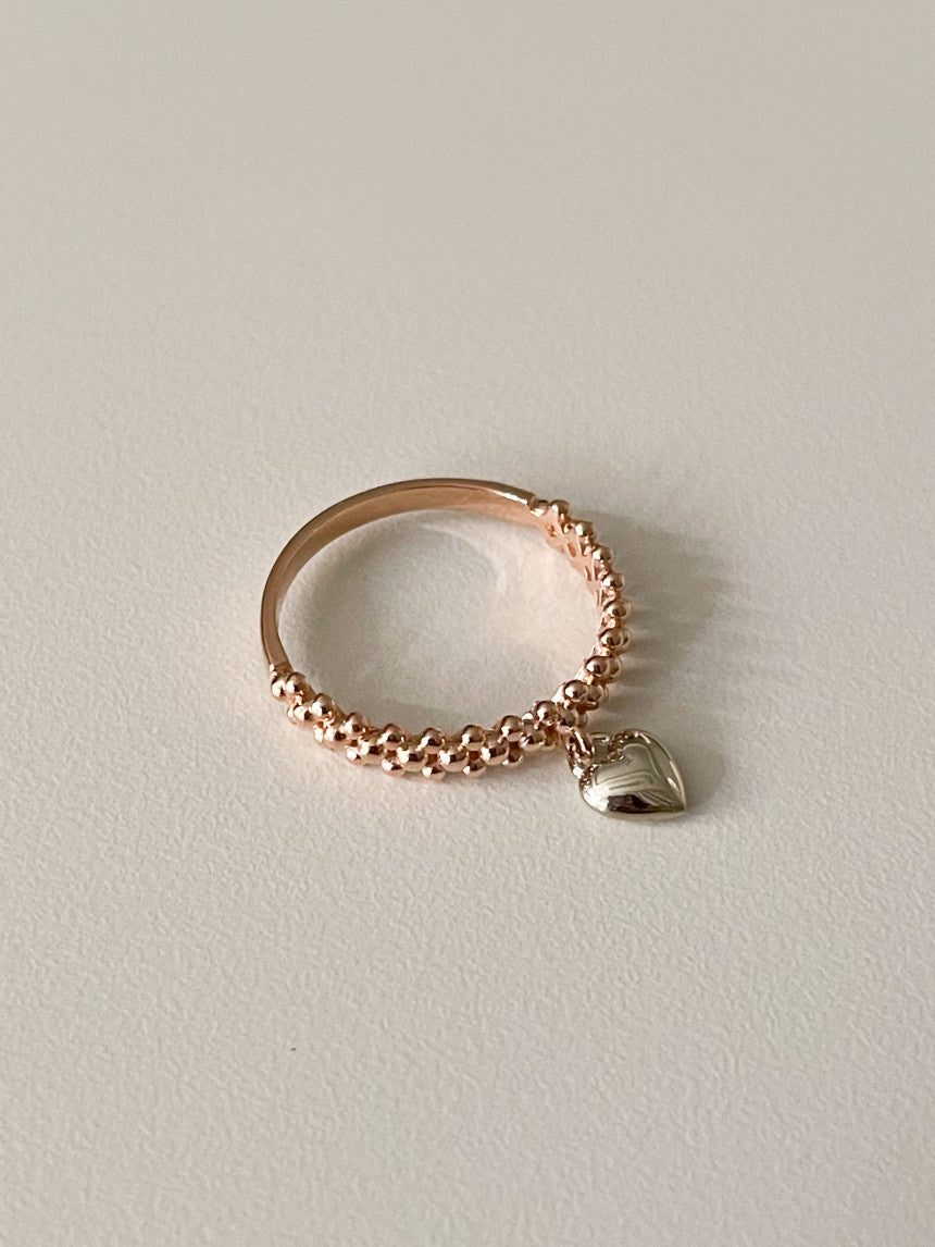 Heart Dangle Ring