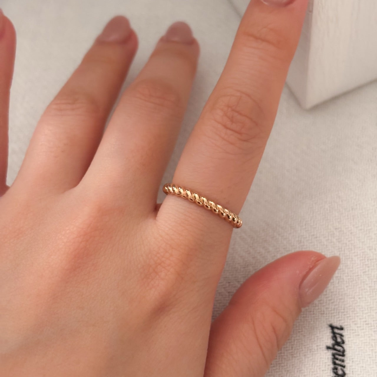Twisted Rope Ring
