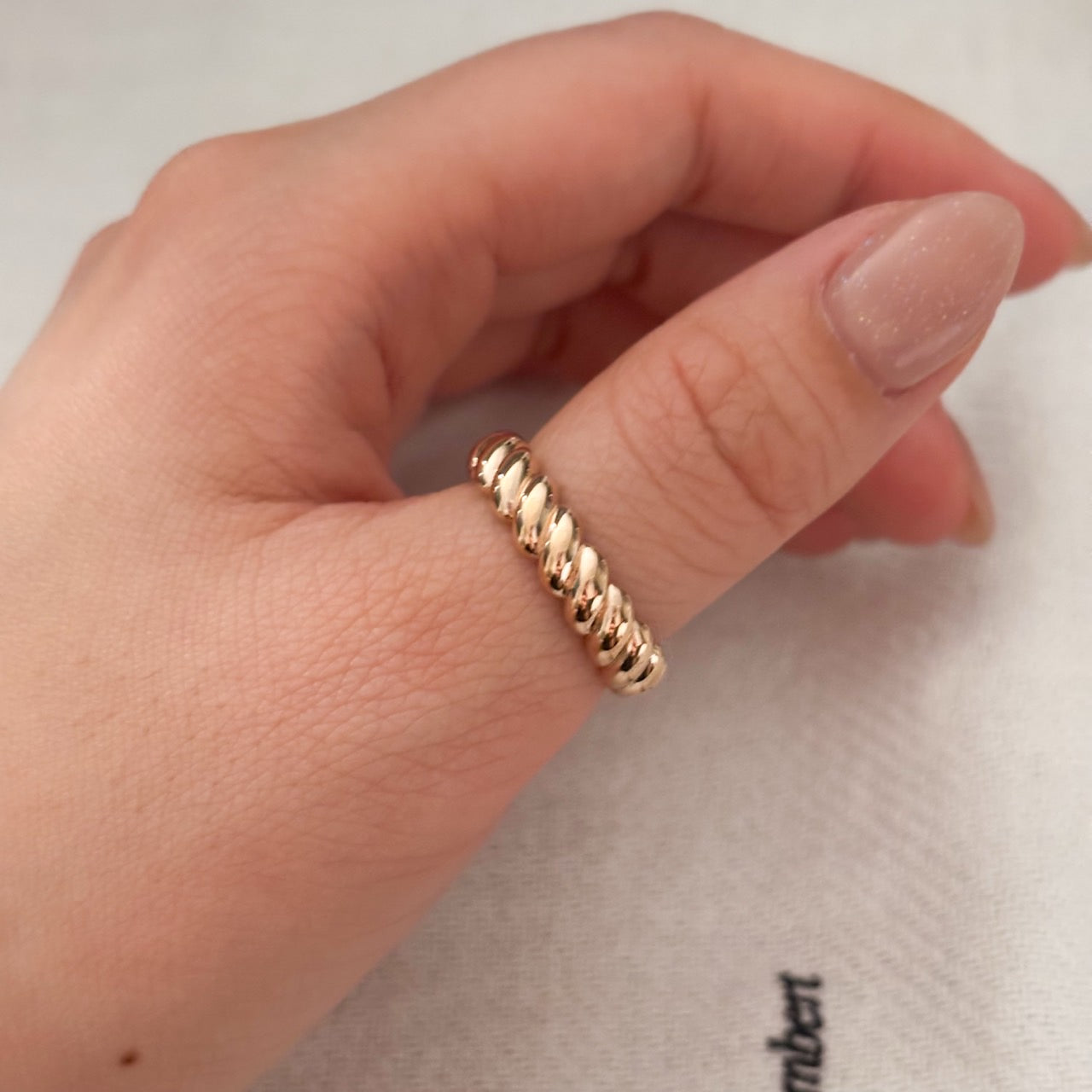 Twisted Rope Ring