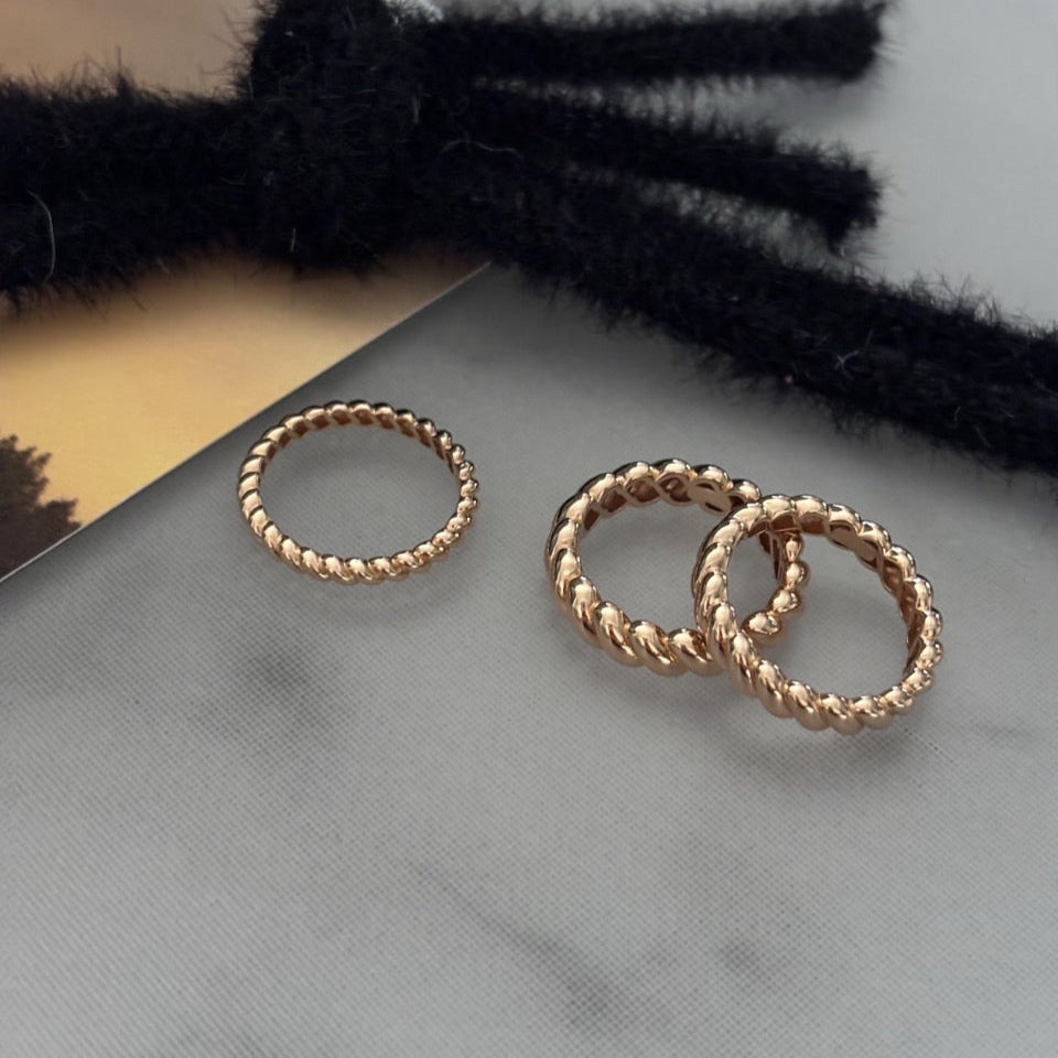 Twisted Rope Ring