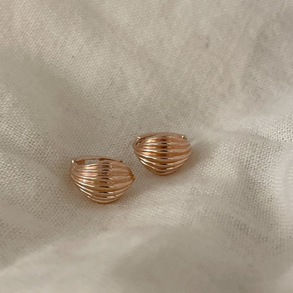 Shell Hoop Earrings