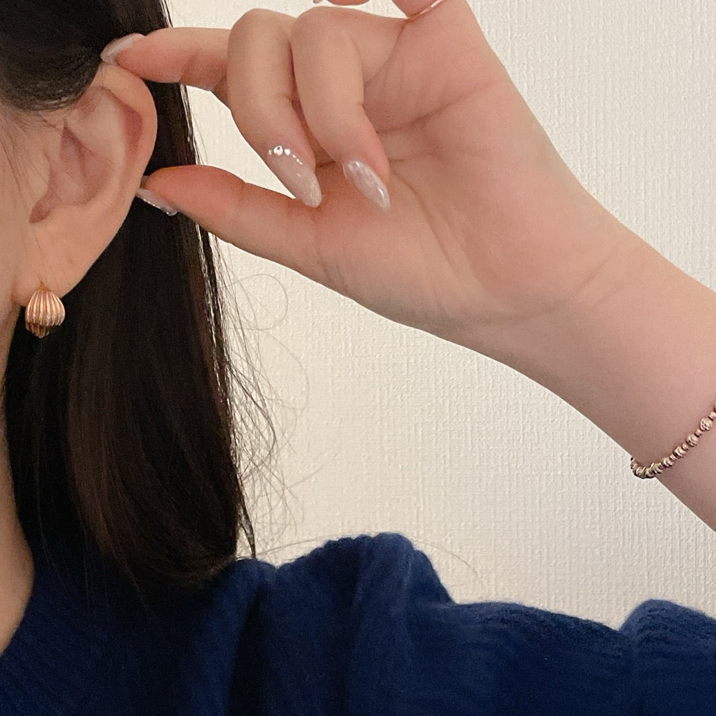 Shell Hoop Earrings