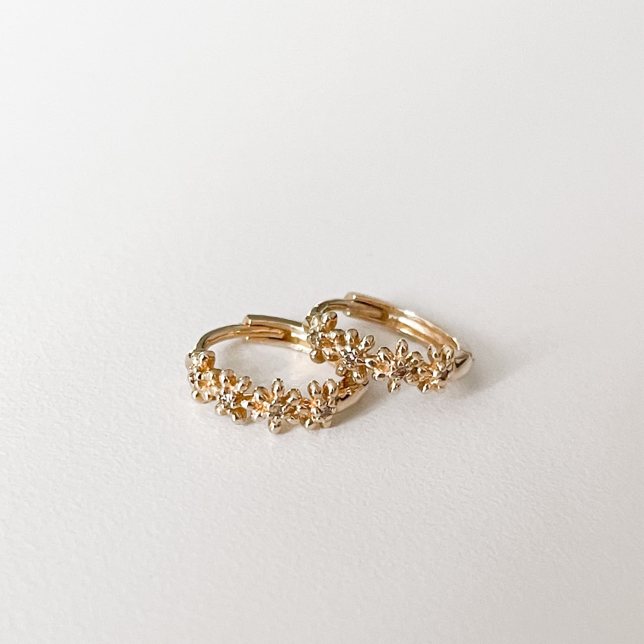 Flower DiamondEarrings