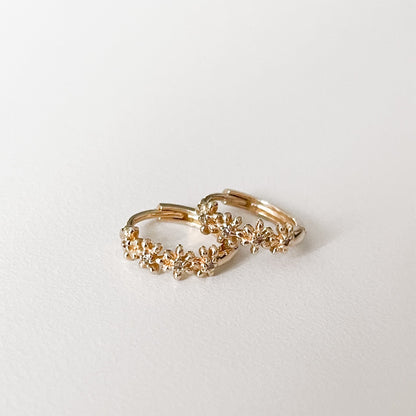 Flower DiamondEarrings