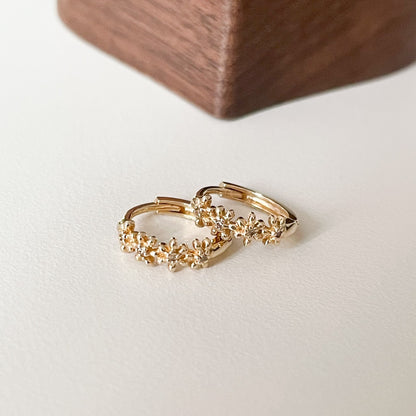Flower DiamondEarrings