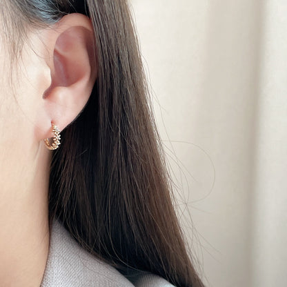 Flower DiamondEarrings