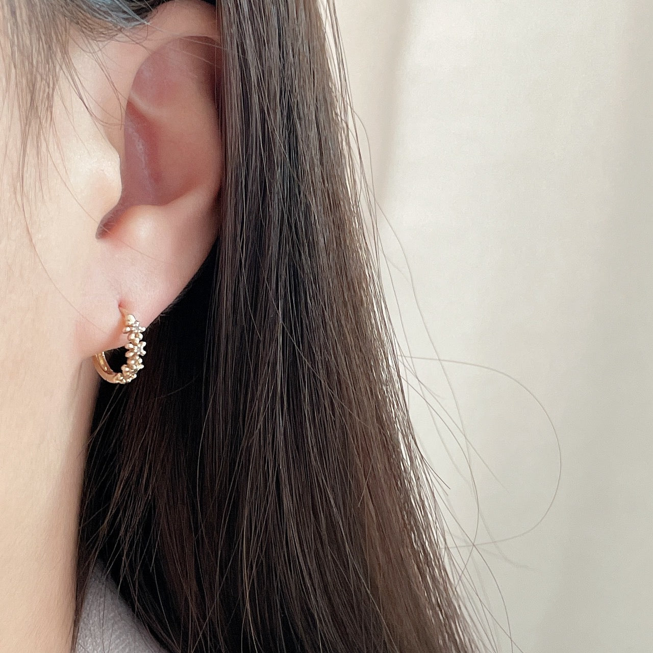 Flower DiamondEarrings