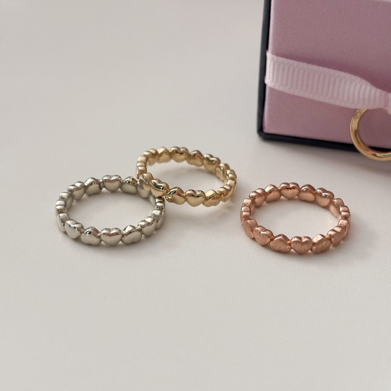 Heart Link Ring