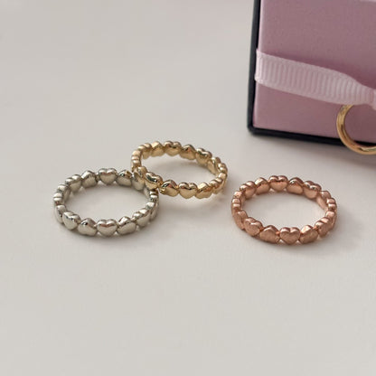 Heart Link Ring
