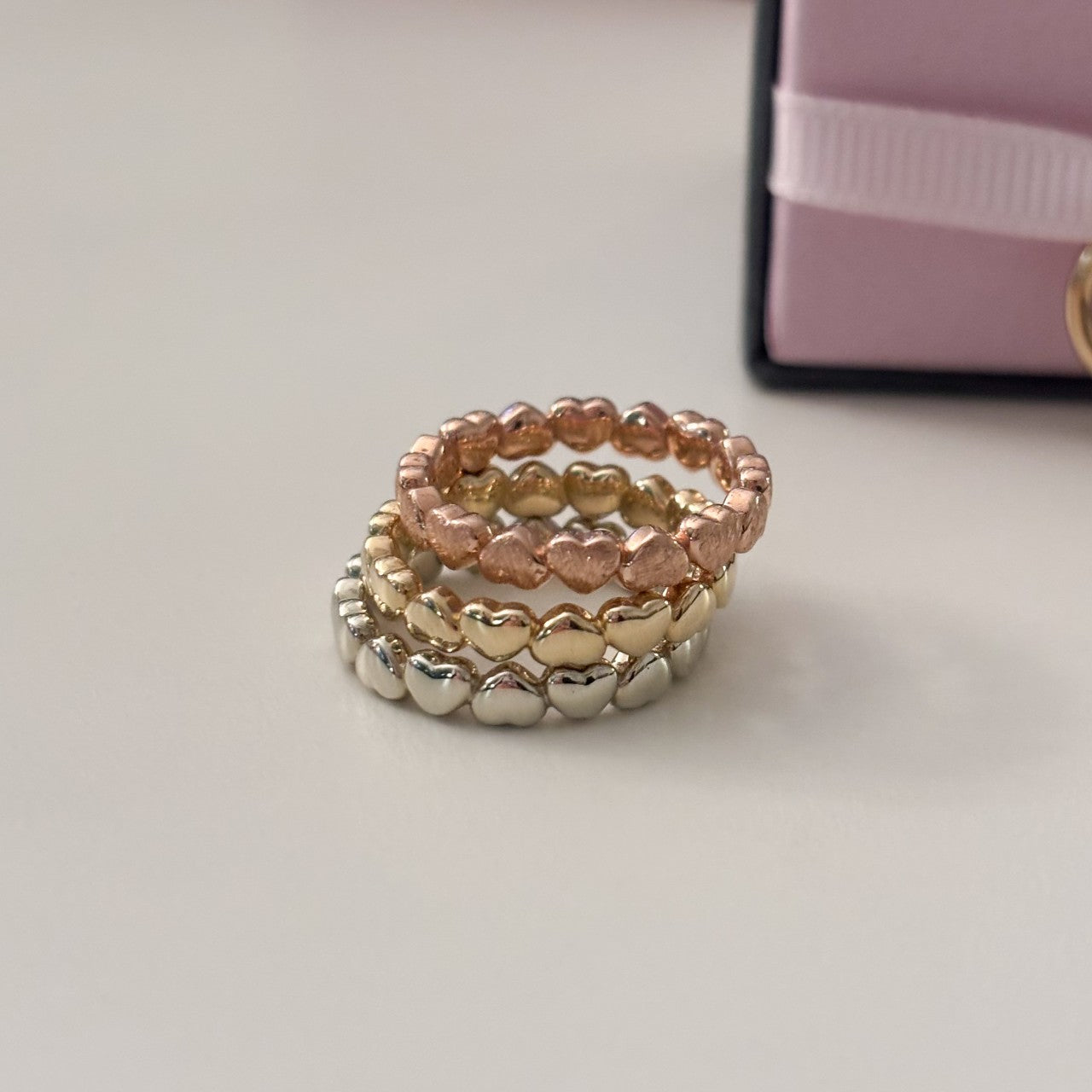 Heart Link Ring
