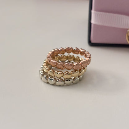 Heart Link Ring