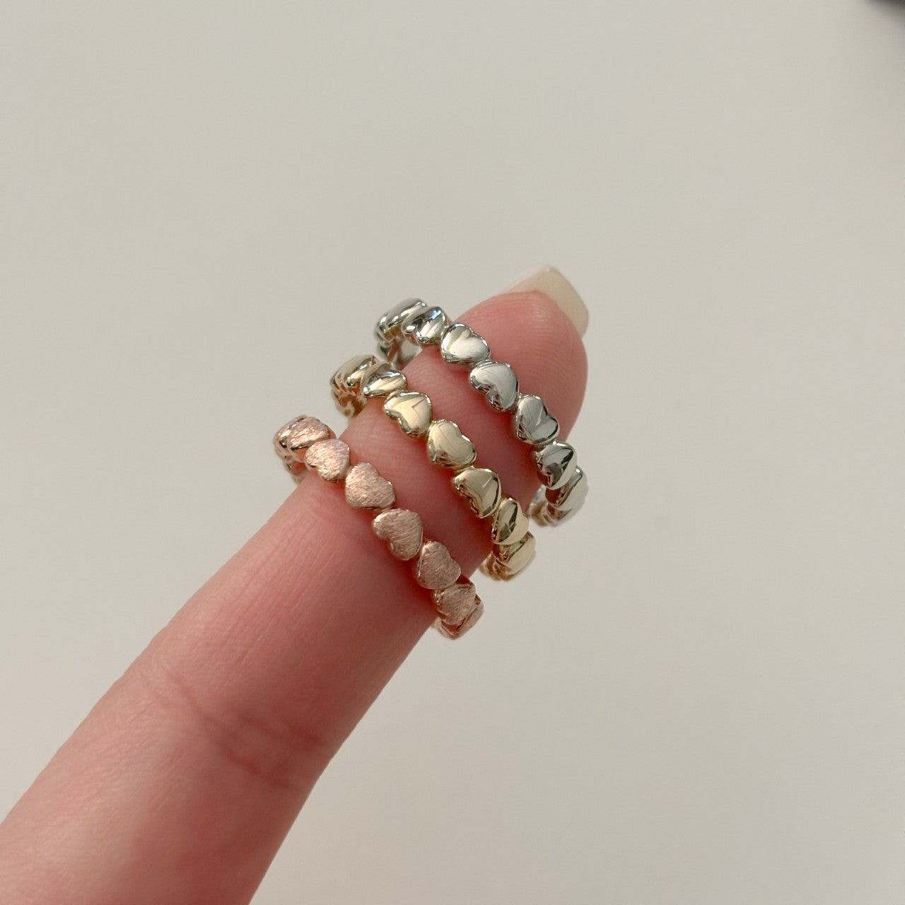 Heart Link Ring