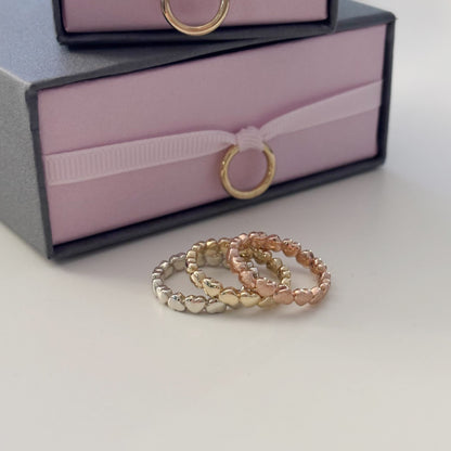 Heart Link Ring