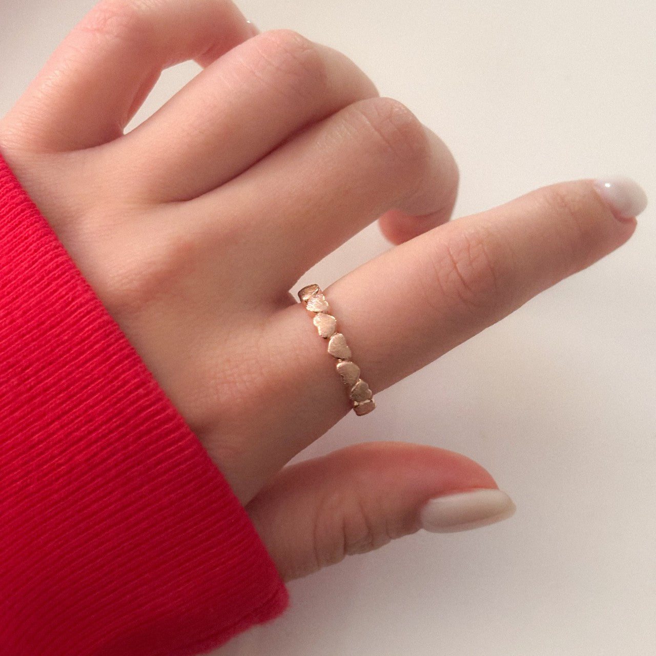 Heart Link Ring