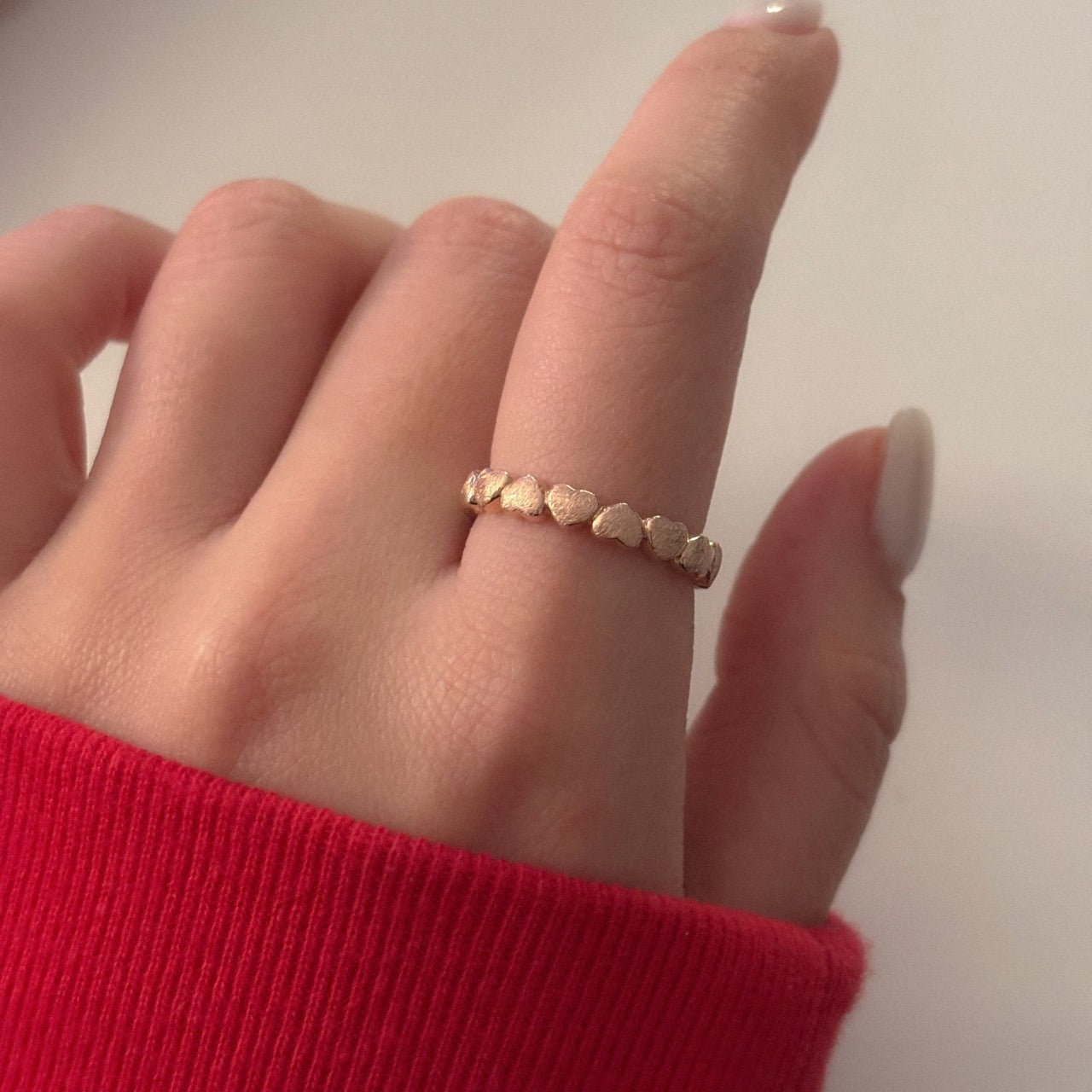 Heart Link Ring