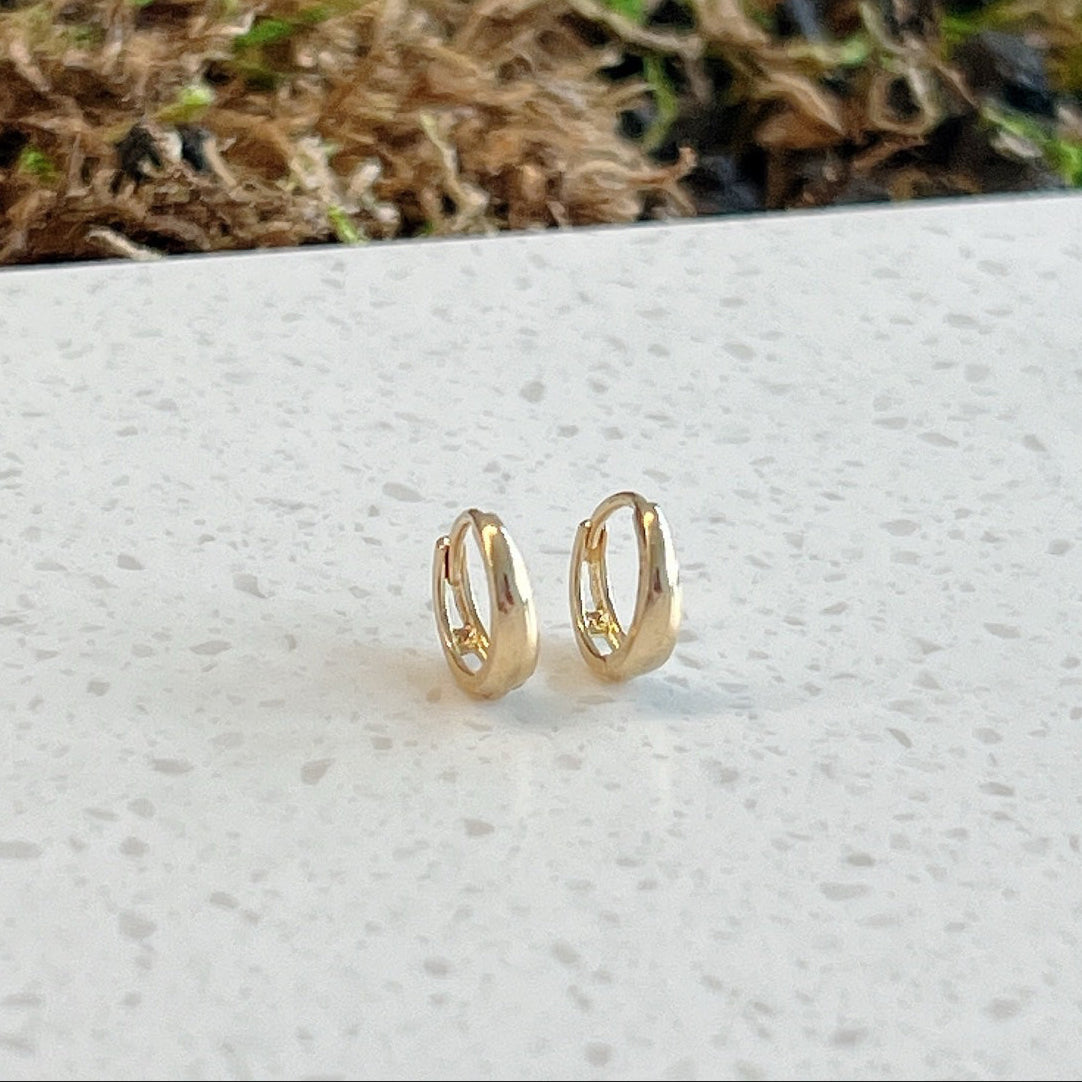 Slim Hoop Earrings