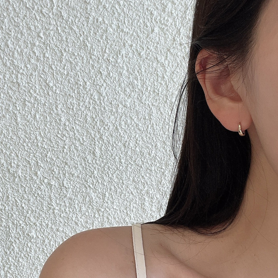 Slim Hoop Earrings