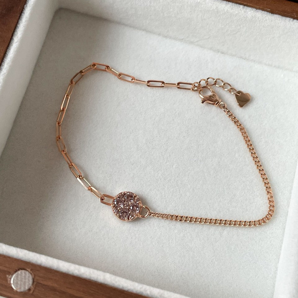 Round Disc Bracelet