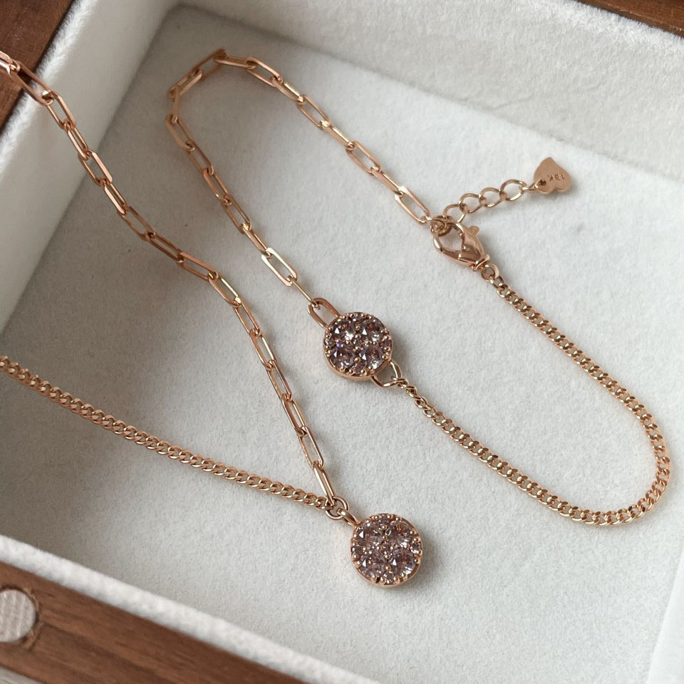 Round Disc Bracelet