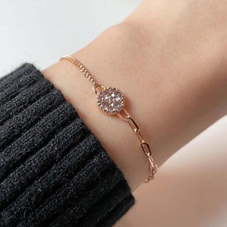 Round Disc Bracelet