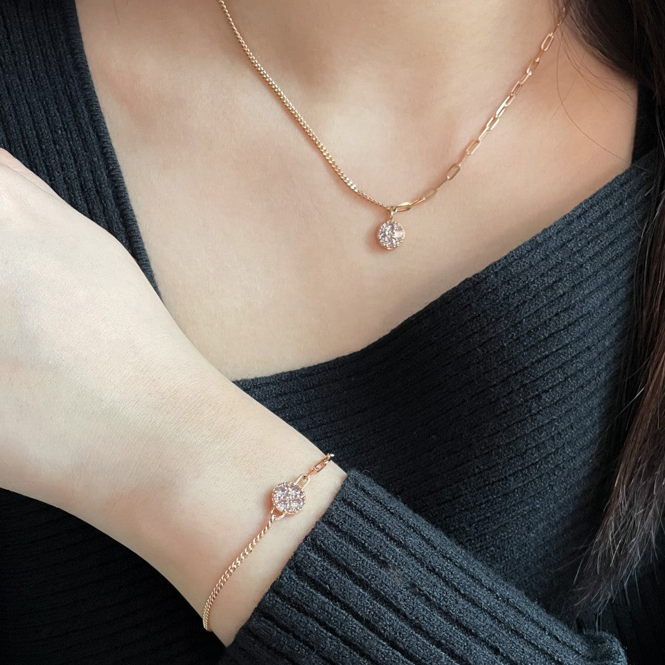 Round Disc Bracelet