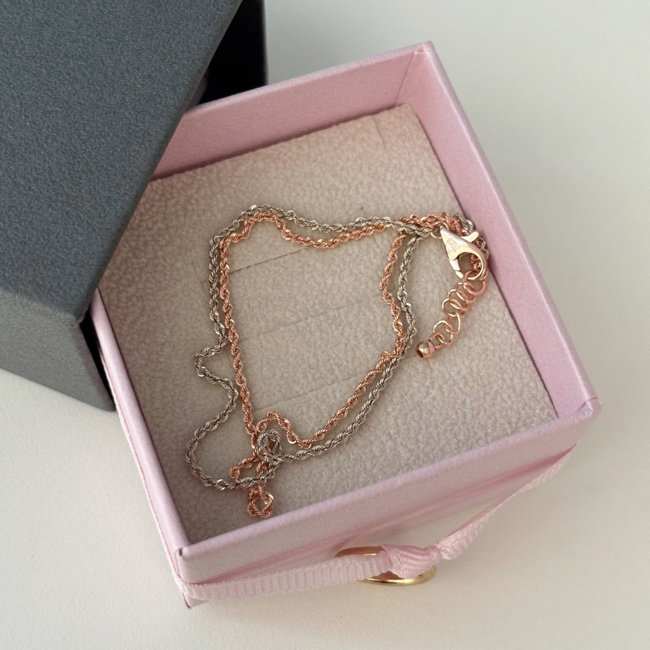 Two Row Chain Bracelet