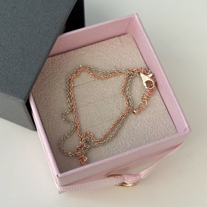 Two Row Chain Bracelet